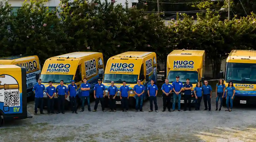 Hugo Plumbing completed plumbing work
